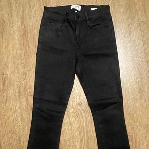 Frame Le Skinny de Jeanne Black Size 27 Super Skinny!